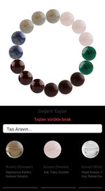 Özel Tasarım Elastik Misineli - 16 Taş - Özel Tasarım Görseli