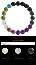 Özel Tasarım Elastik Misineli - 20 Taş - Özel Tasarım Görseli