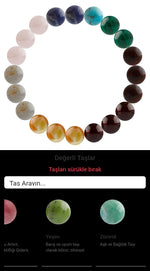Özel Tasarım Elastik Misineli - 20 Taş - Özel Tasarım Görseli