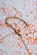 Pembe Kuvars Doğal Taş Esans Şişesi Kolye