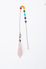 Pembe Kuvars Taşı Pandül Sarkaç