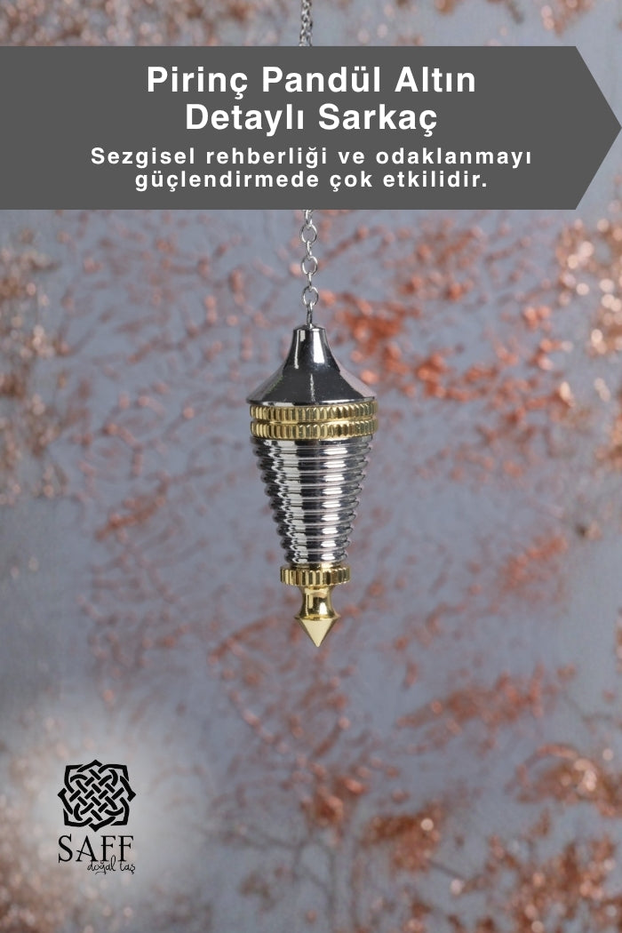 Pirinç Taşı İçi Açılan Pandül Sarkaç