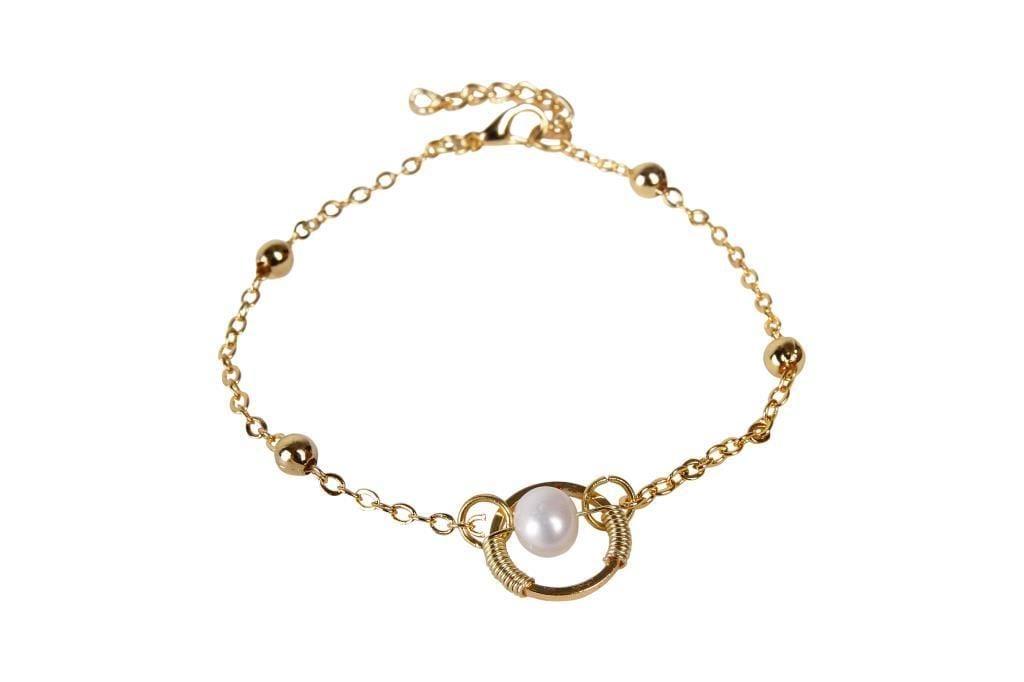 İnci Gerçek Tatlı Su İncisi Tasarım Bileklik 201959