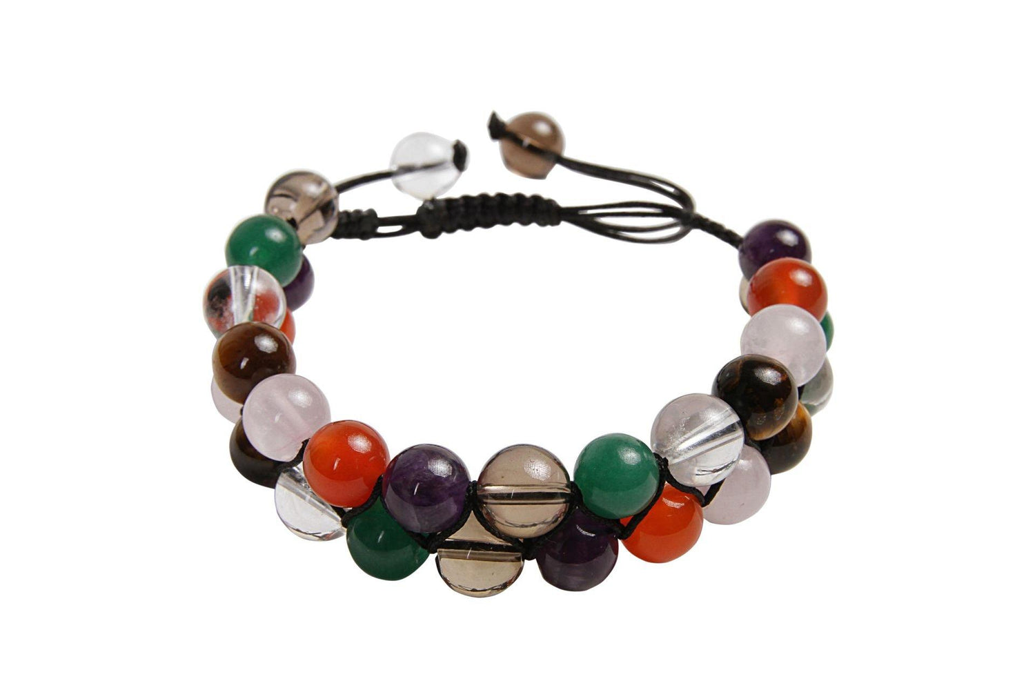 7'li Çakra Taşı Makrome Doğal Taş Bileklik 210191