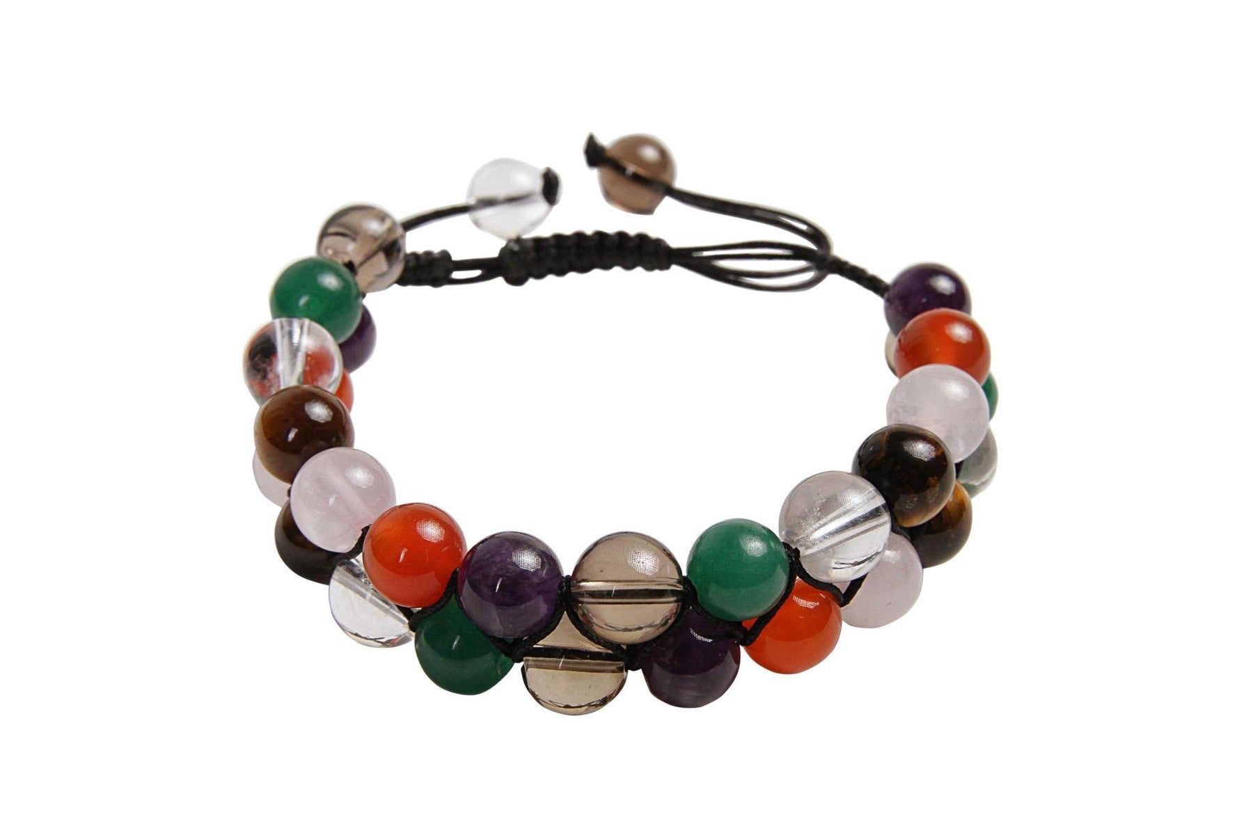 7'li Çakra Taşı Makrome Doğal Taş Bileklik 210191