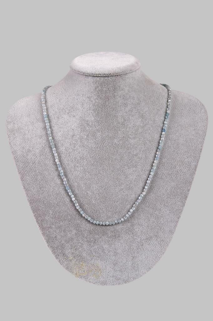 Akuamarin Doğal Taş Tasarım Kolye 201744