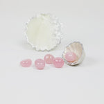 Pembe Kuvars Tımbıl Doğal Taş 5 Adet