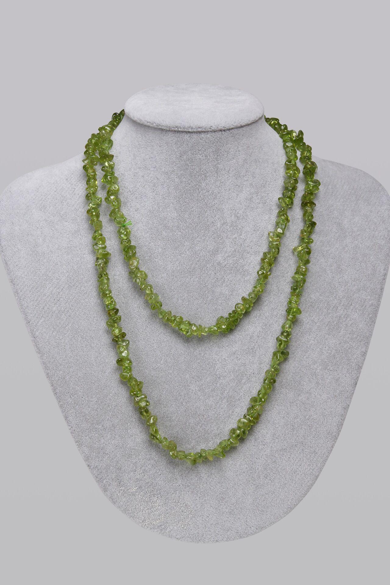 Peridot Doğal Taş Kolye 201296