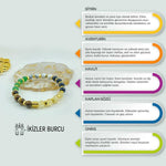 İkizler Burcu Doğal Taş Bileklik 212240