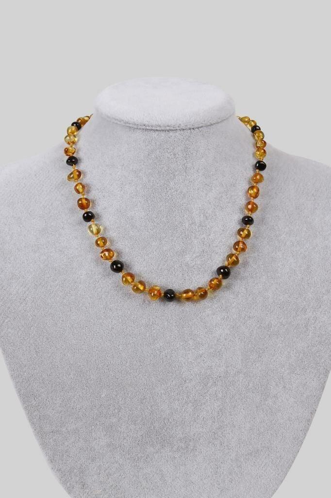 Bebek Damla Kehribar Sertifikalı Kolye 201830