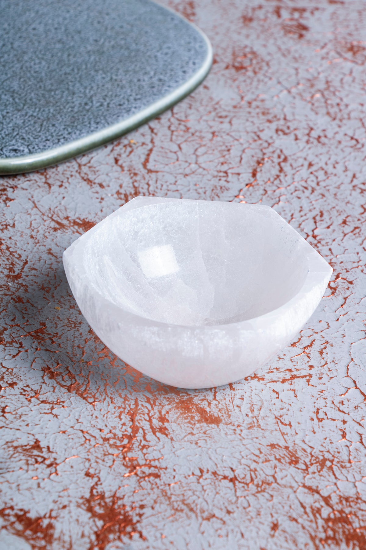 Selenit Altıgen Tabak