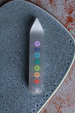 Selenit Çakra Çubuğu