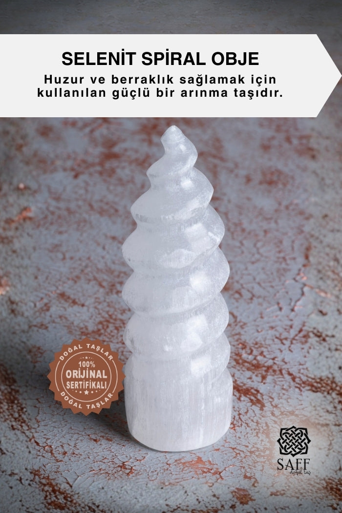 Selenit Spiral Obje no.2