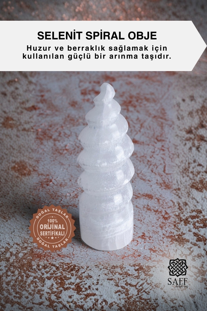 Selenit Spiral Obje no.3