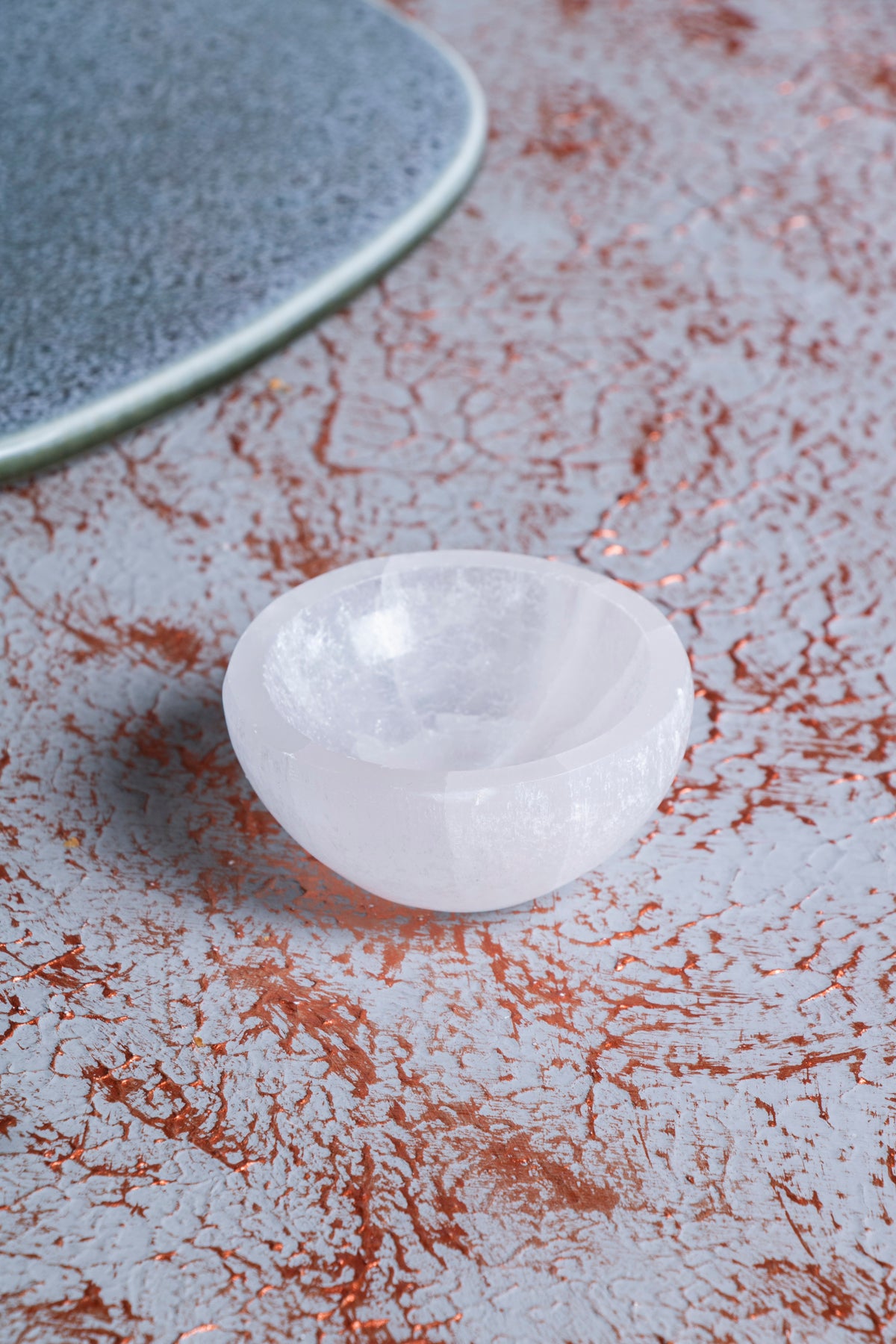 Selenit Yuvarlak Tabak no.1