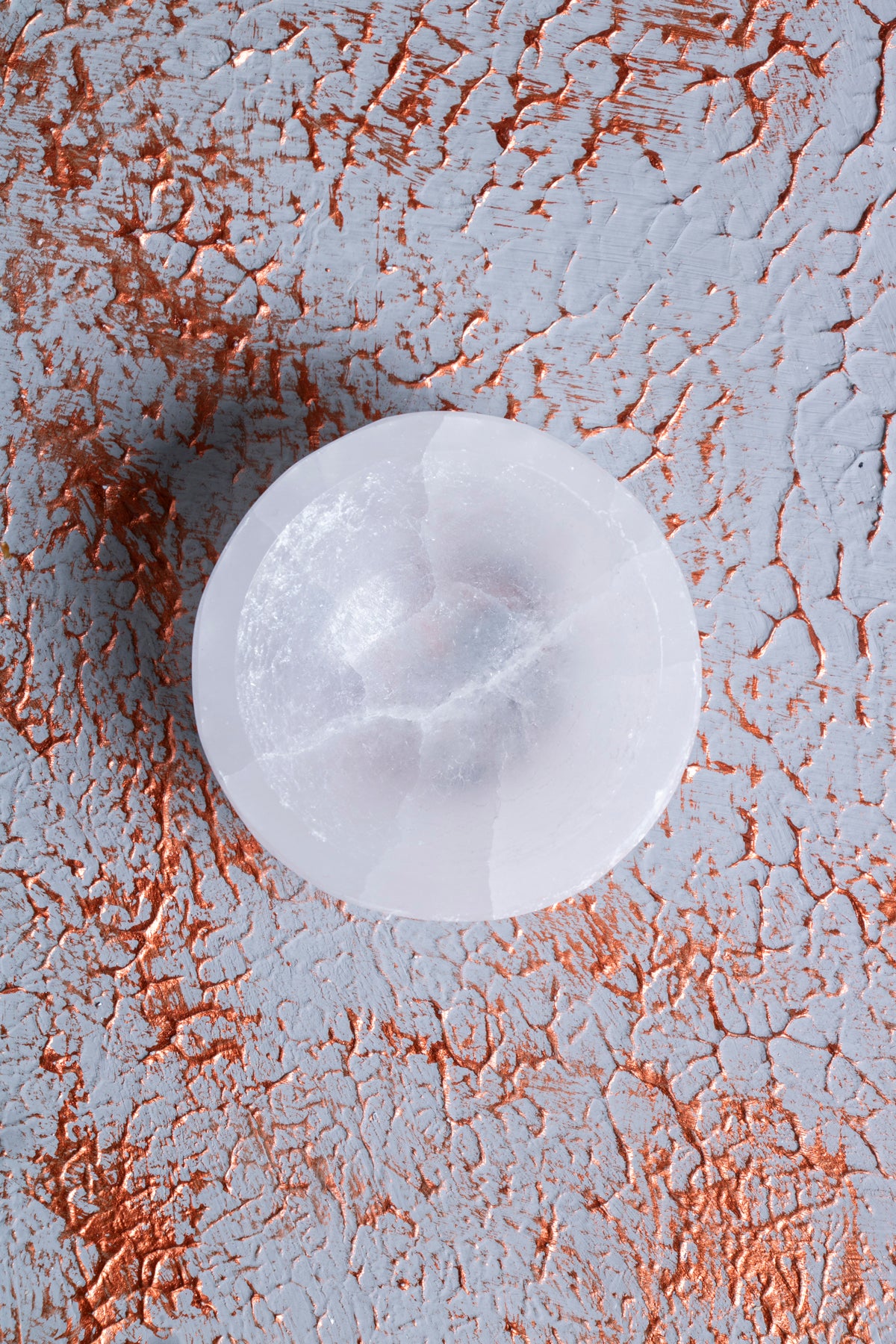 Selenit Yuvarlak Tabak no.1