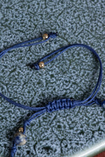Sertfikalı Lapis Lazuli Doğal Taş Makrome Bileklik