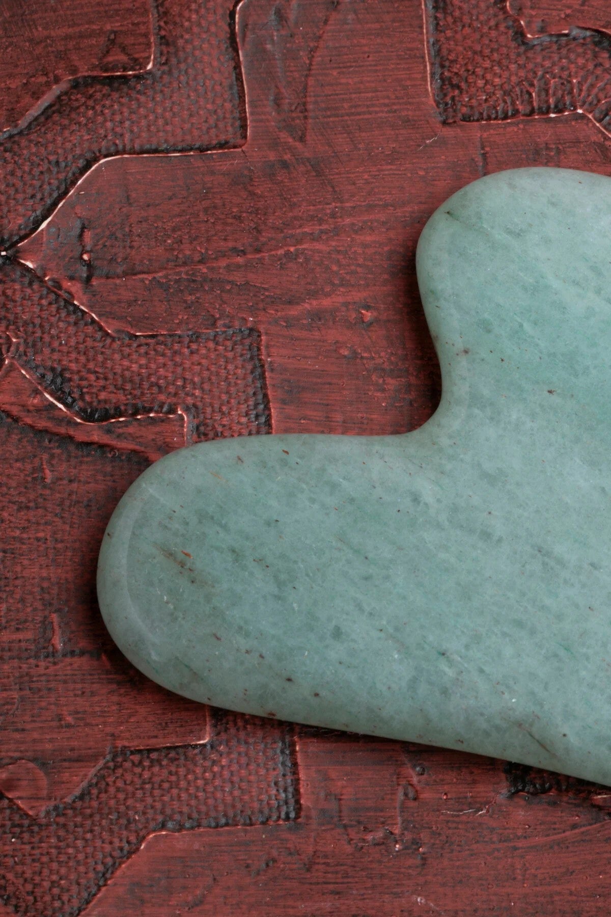 Sertifikalı Aventurin Gua Sha Masaj Taşı