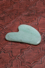 Sertifikalı Aventurin Gua Sha Masaj Taşı