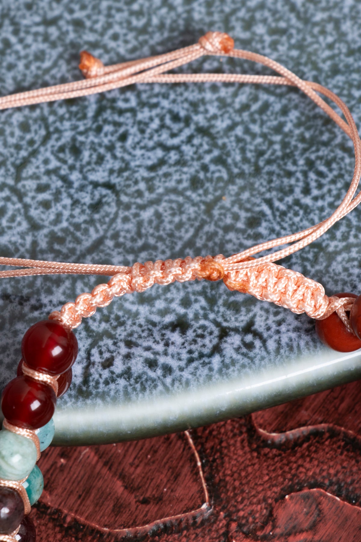 Sertifikalı Başak Burcu Makrome Bileklik