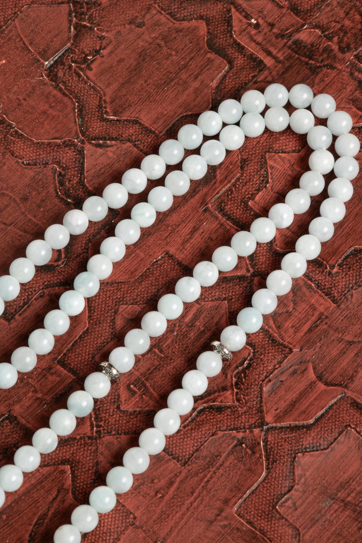 Sertifikalı Doğal Akuamarin 99&amp;#39;lu Tesbih