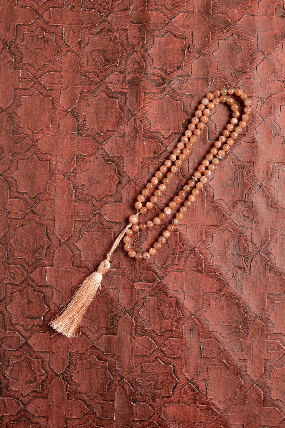 Sertifikalı Doğal Güneş Taşı 99&amp;#39;lu Tesbih