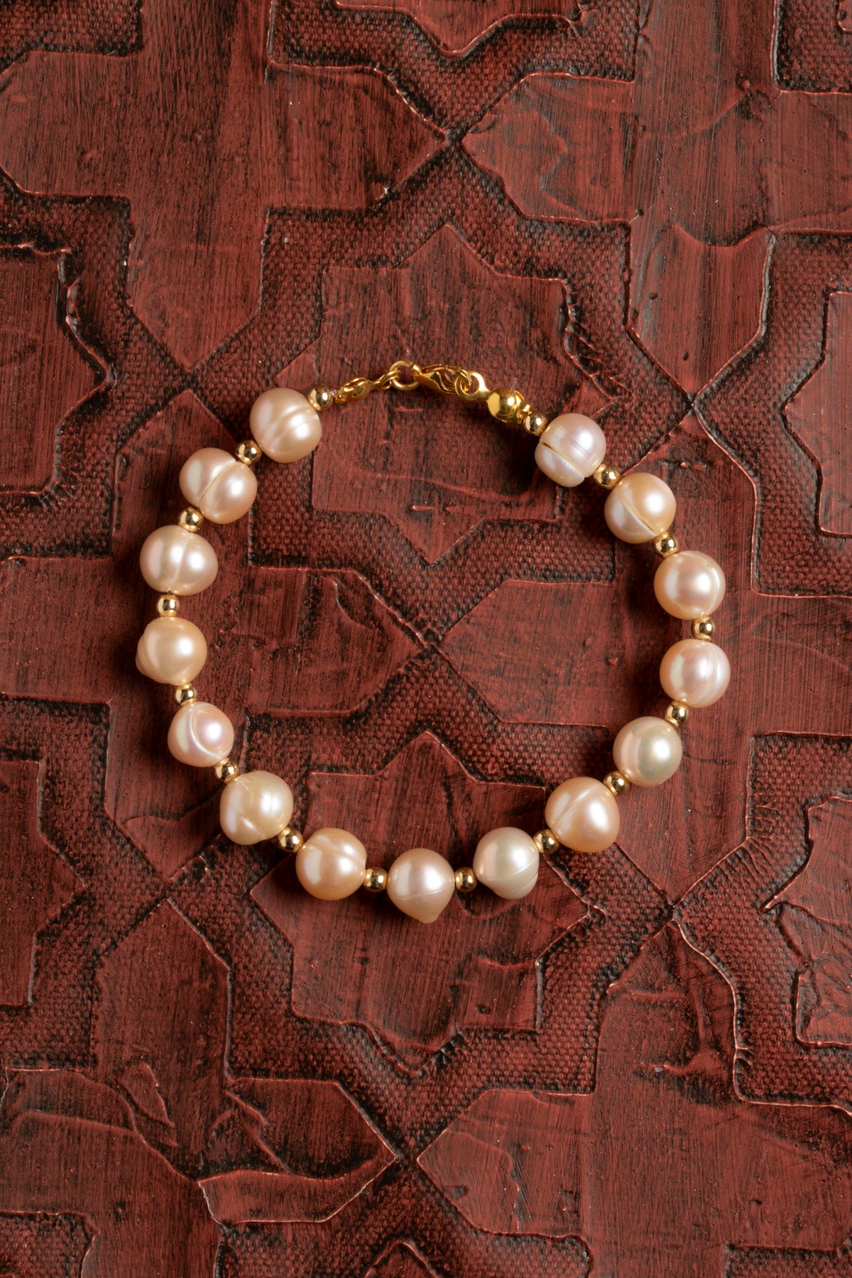 Sertifikalı Doğal İnci &amp; Hematit Taşlı Bileklik