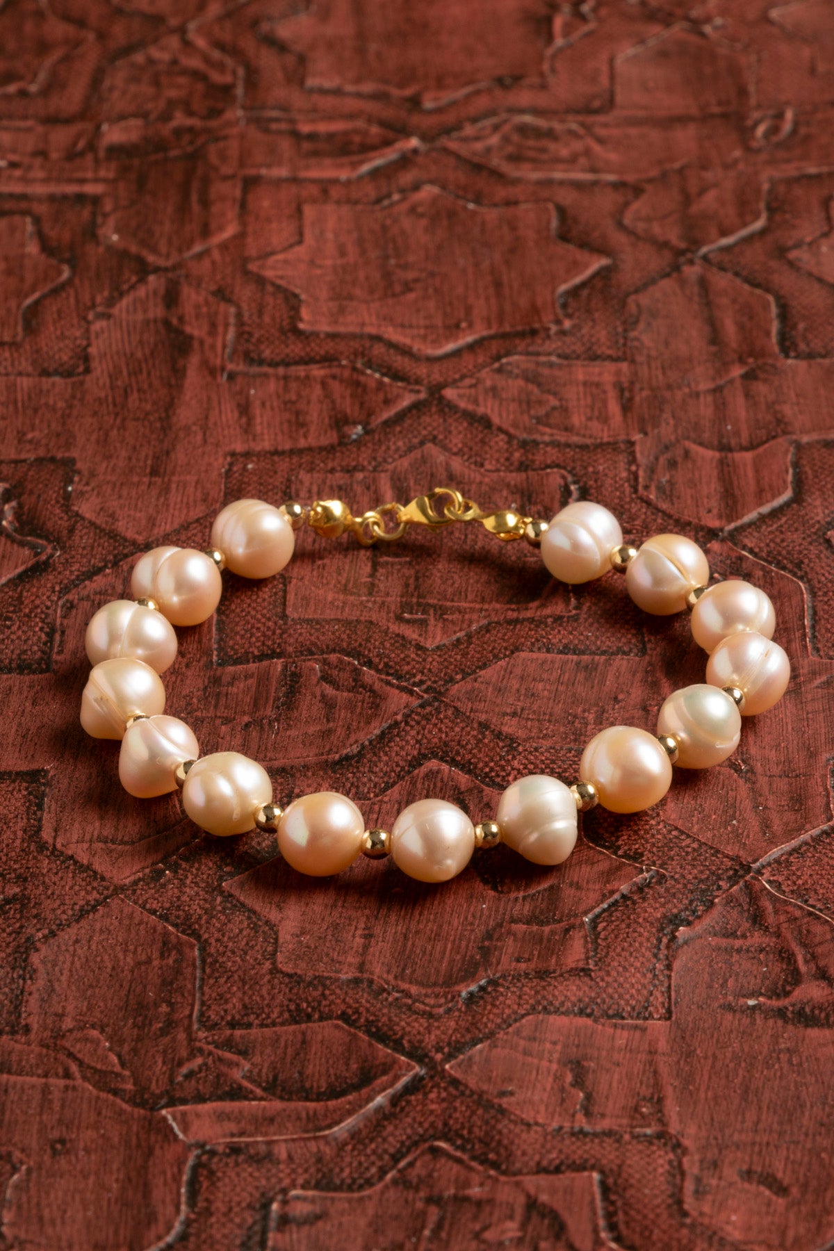 Sertifikalı Doğal İnci &amp; Hematit Taşlı Bileklik