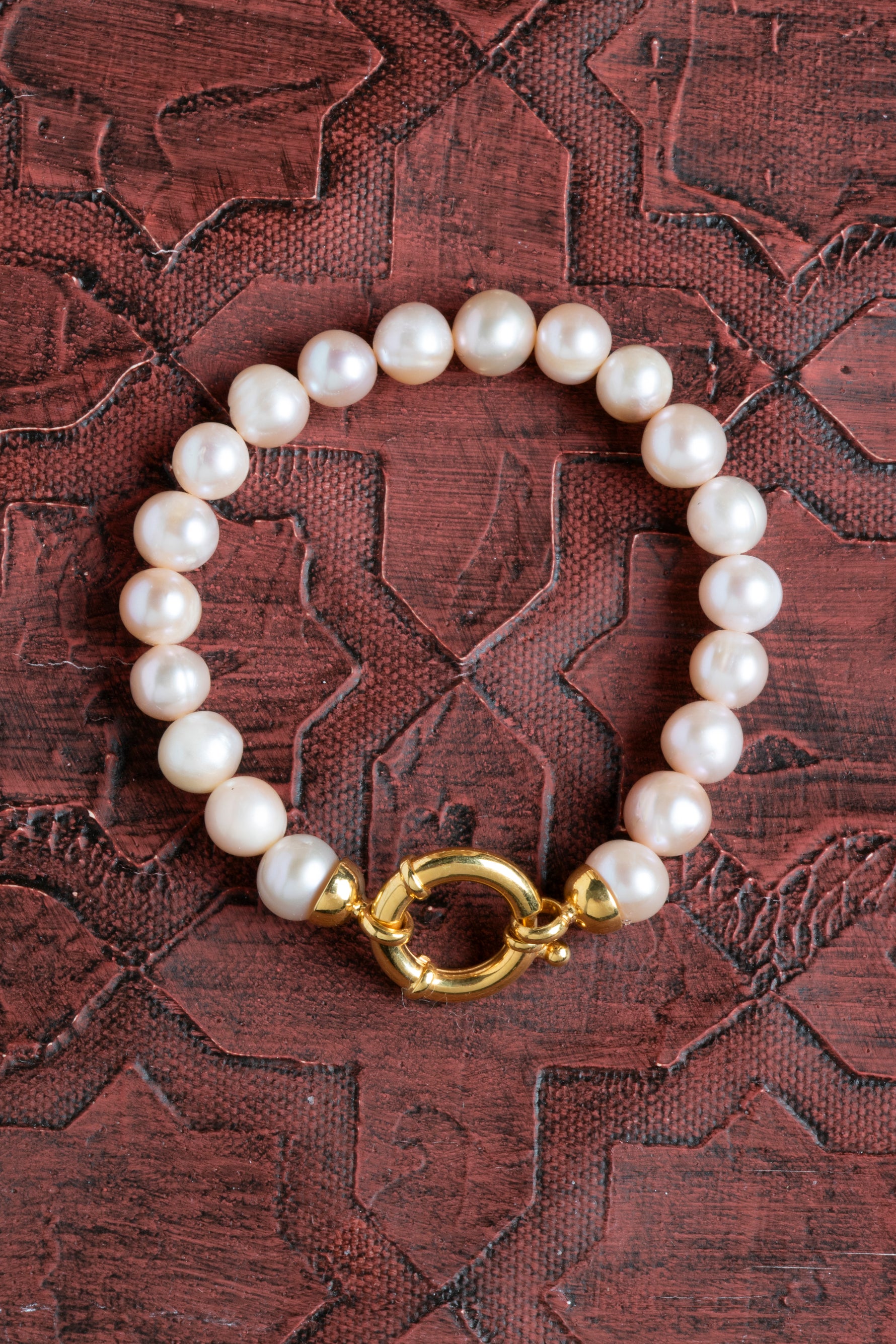 Sertifikalı Doğal İnci Bileklik – Gümüş Aksesuarlı