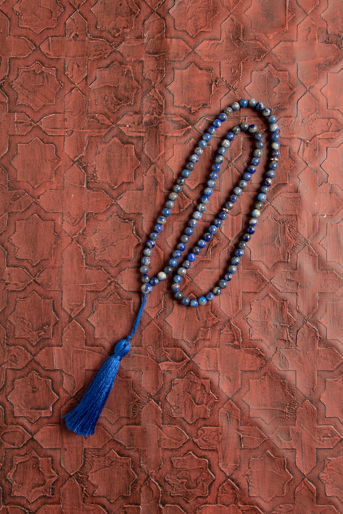 Sertifikalı Doğal Lapis Lazuli 99&amp;#39;lu Tesbih