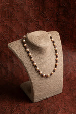 Sertifikalı Doğal Yakut &amp; İnci Gümüş Aksesuarlı Kolye