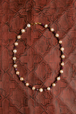 Sertifikalı Doğal Yakut &amp; İnci Gümüş Aksesuarlı Kolye