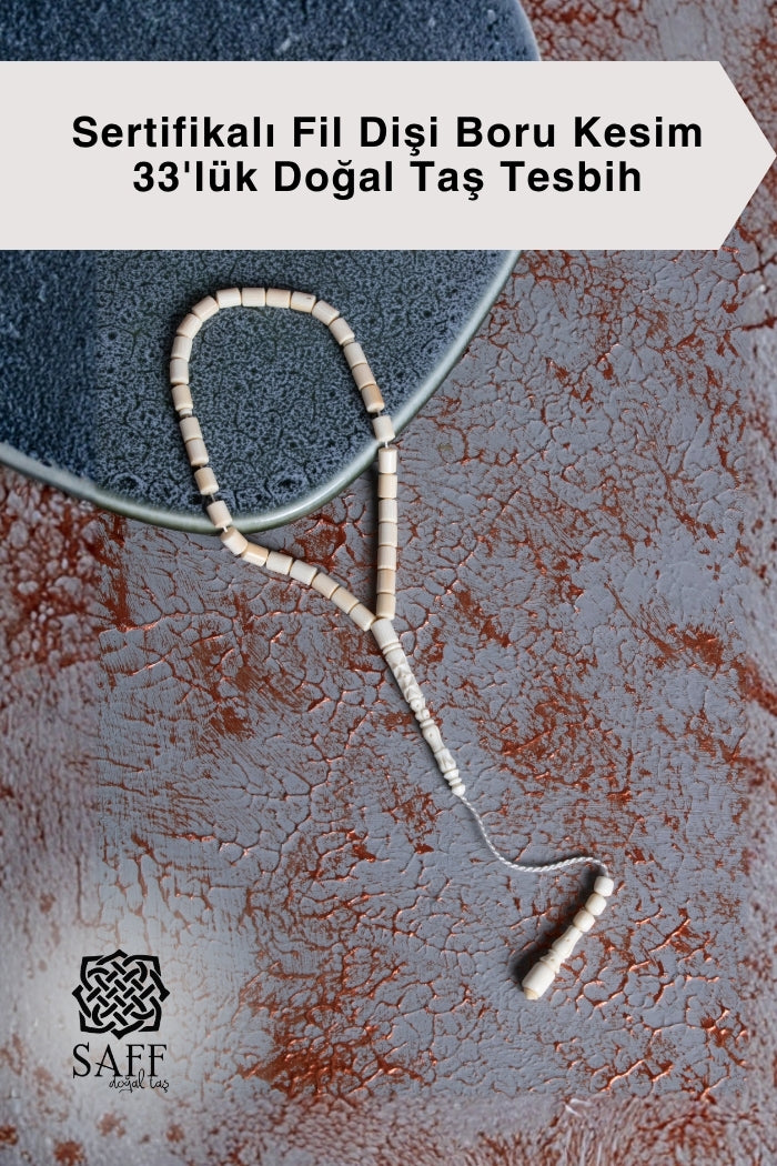 Sertifikalı Fil Dişi Boru Kesim 33&amp;