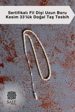 Sertifikalı Fil Dişi Uzun Boru Kesim 33&amp;