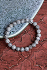 Sertifikalı Jasper 925 Ayar Gümüş 8 mm İmameli Tesbih &amp; Bileklik Seti