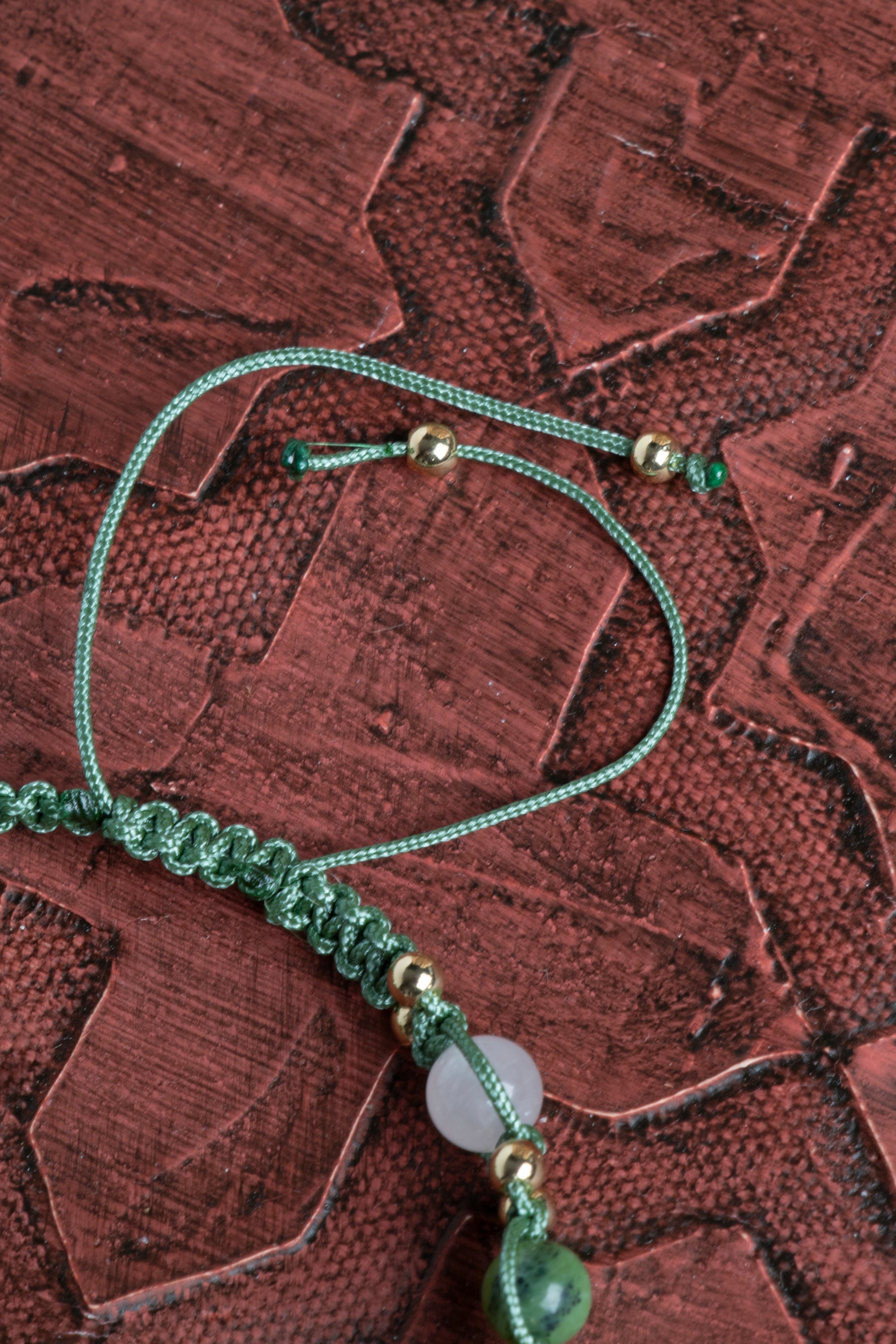 Sertifikalı Kalp Çakrası Dengeleyici Kuvars Aventurin Bileklik