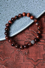 Sertifikalı Kaplan Gözü Gümüş Aparat Bileklik