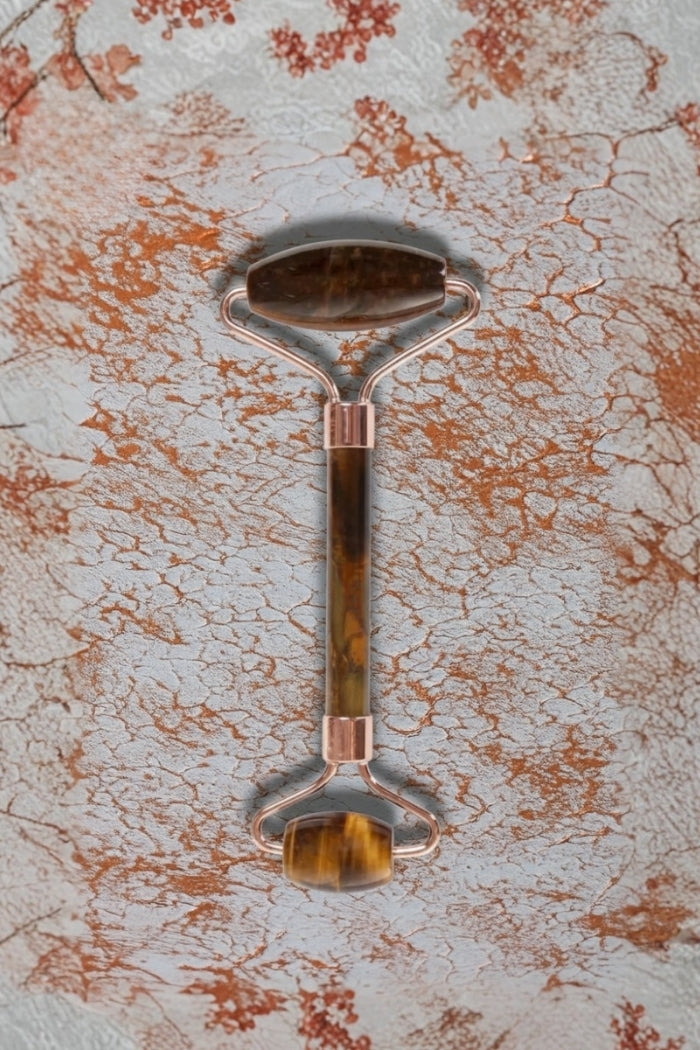 Sertifikalı Kaplan Gözü Masaj Taşı Doğal Taş Roller 210017