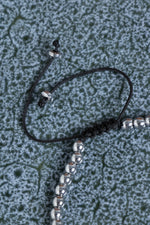 Sertifikalı Lapis Lazuli &amp; Hematit Doğal Taş Makrome Bileklik