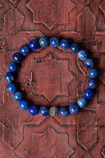 Sertifikalı Lapis Lazuli Gümüş Aparat Bileklik