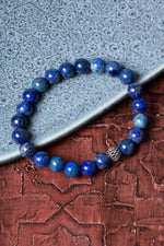Sertifikalı Lapis Lazuli Gümüş Aparat Bileklik