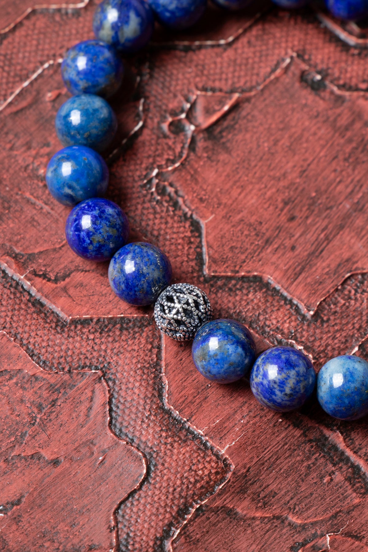 Sertifikalı Lapis Lazuli Gümüş Aparat Bileklik