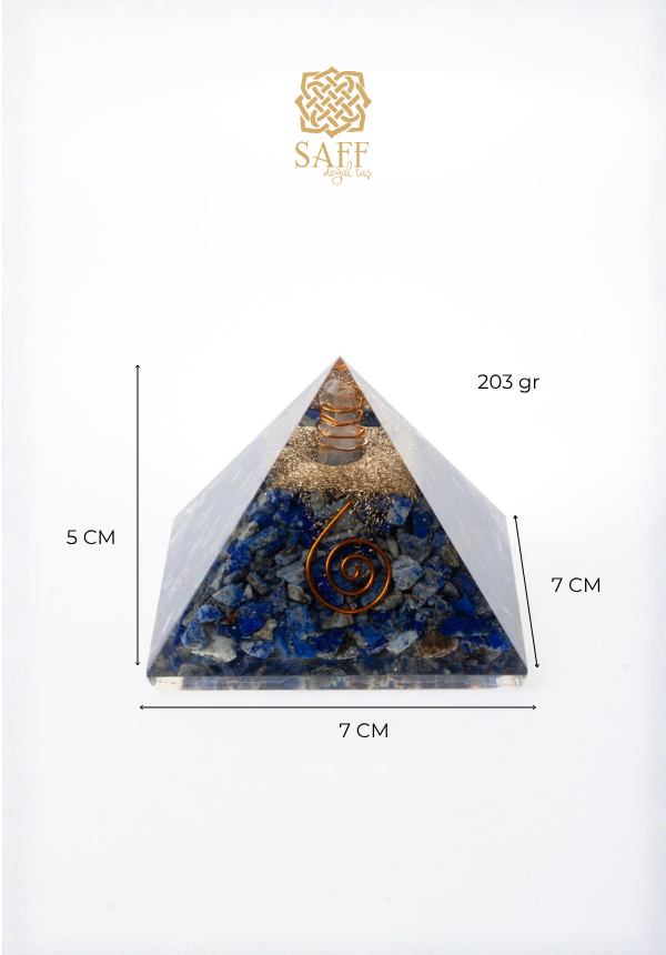 Sertifikalı Lapis lazuli Piramit