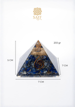 Sertifikalı Lapis lazuli Piramit
