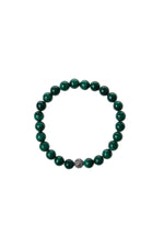 Sertifikalı Malahite Gümüş Aparat Bileklik