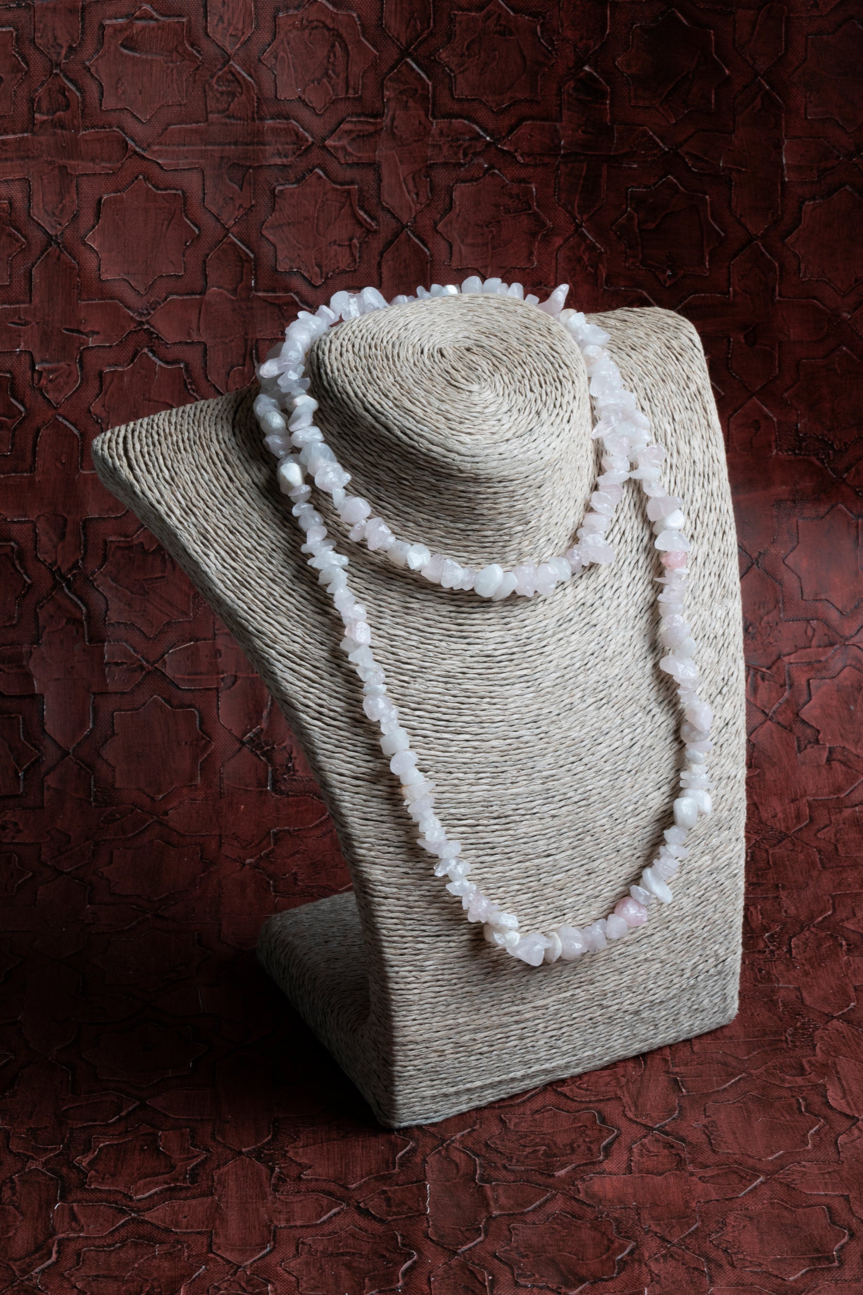 Sertifikalı Naturel Kesim Ay Taşı Kolye