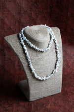 Sertifikalı Naturel Kesim Havlit Taşı Kolye