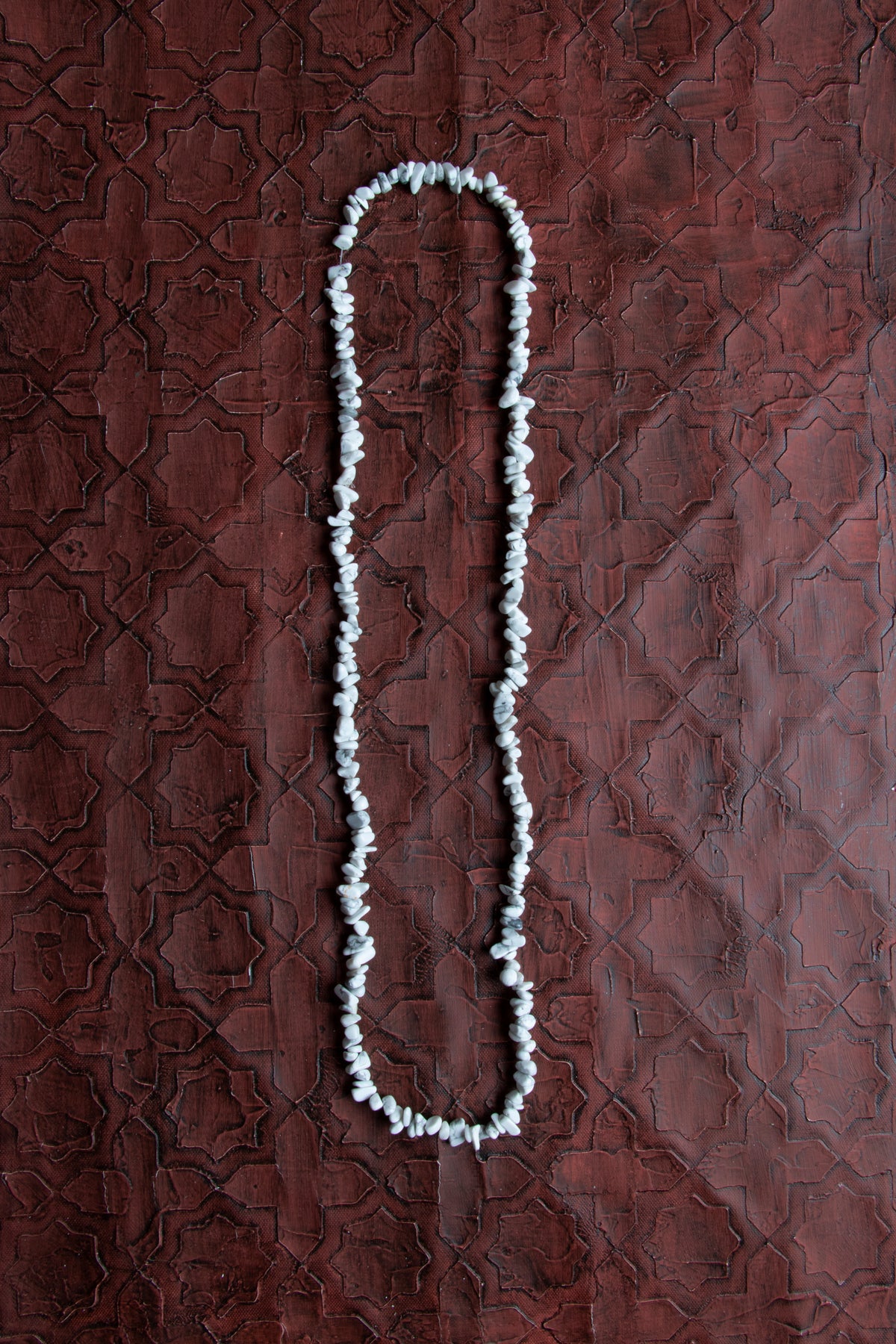 Sertifikalı Naturel Kesim Havlit Taşı Kolye