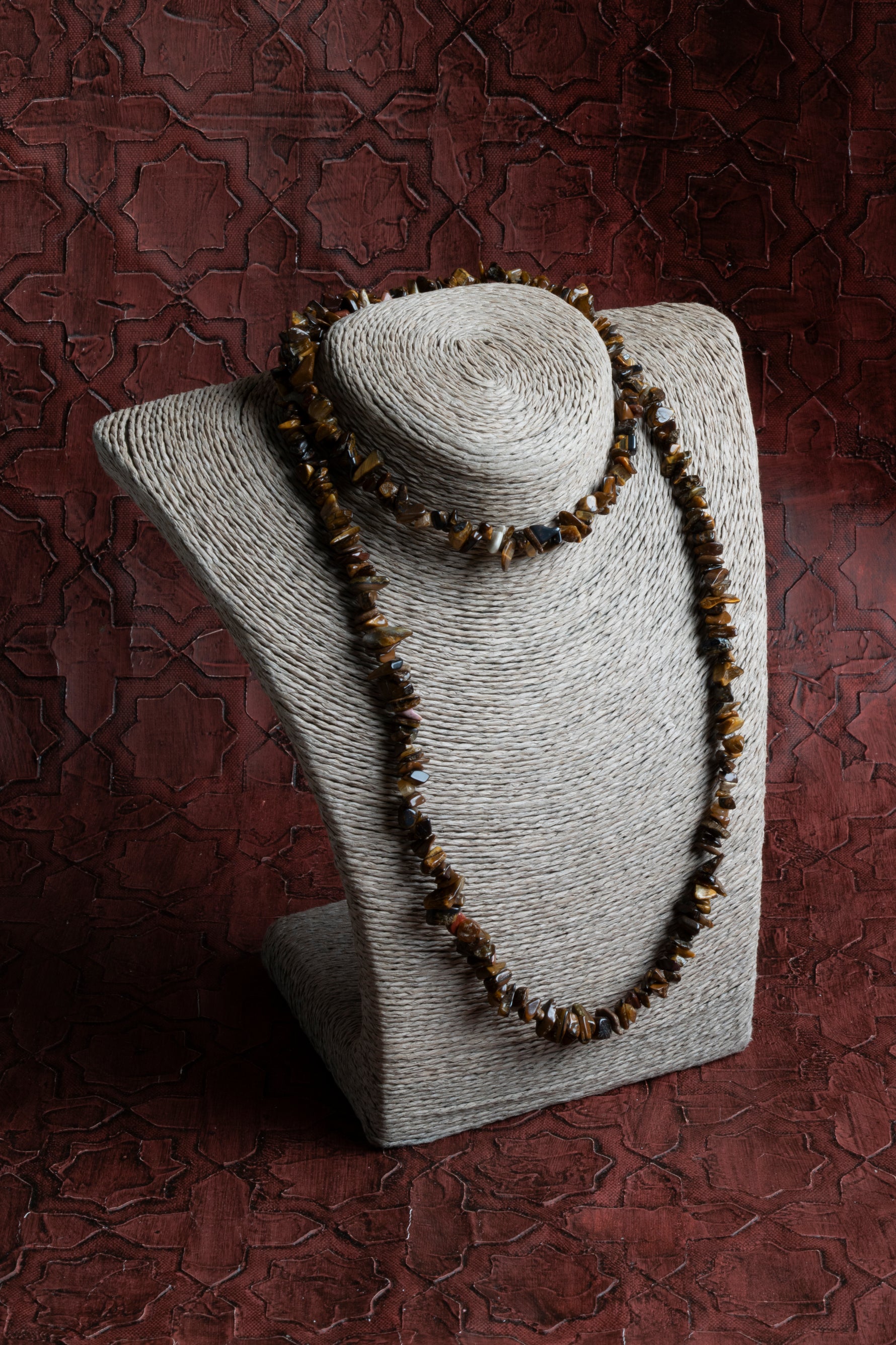 Sertifikalı Naturel Kesim Kaplan Gözü Kolye