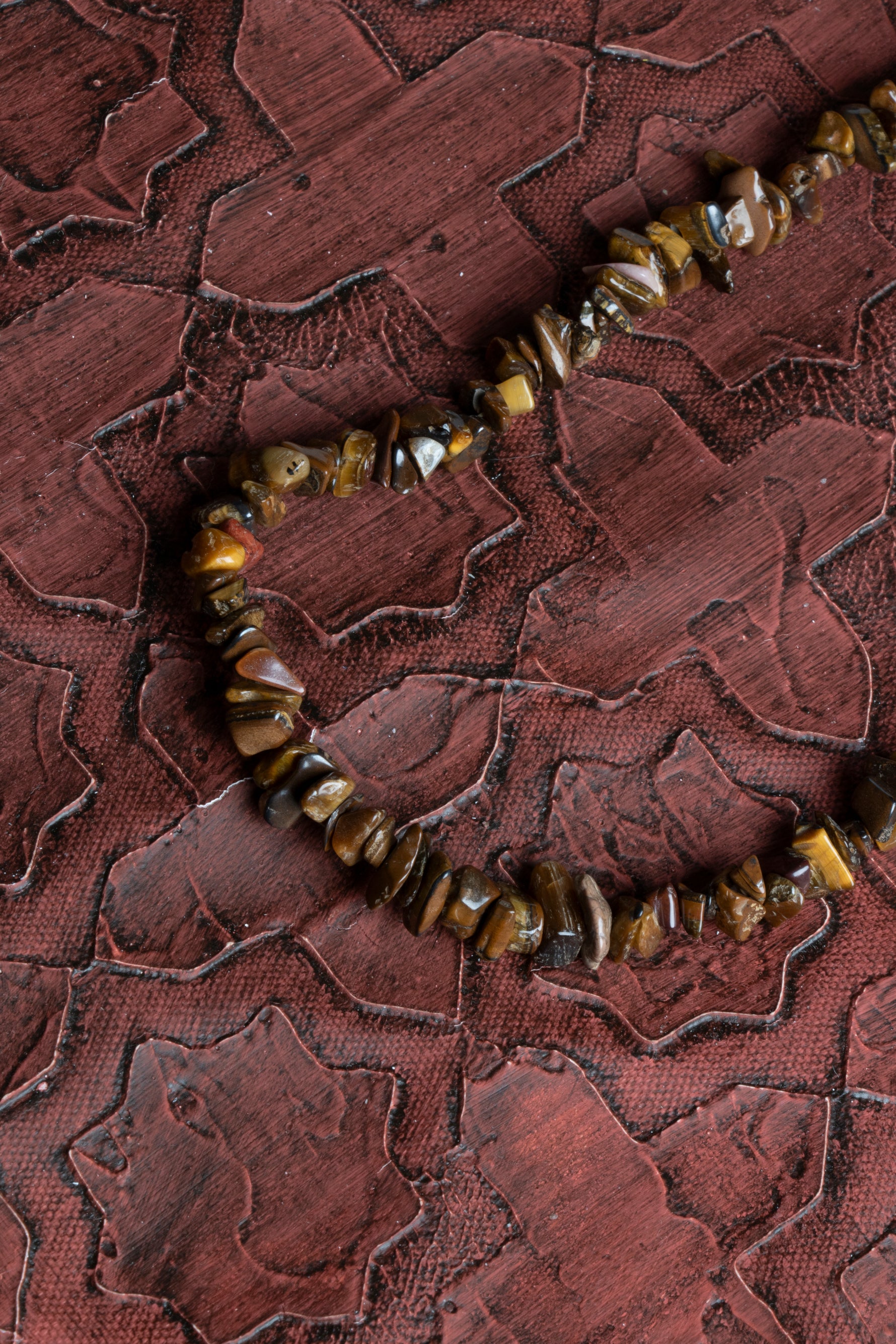 Sertifikalı Naturel Kesim Kaplan Gözü Kolye